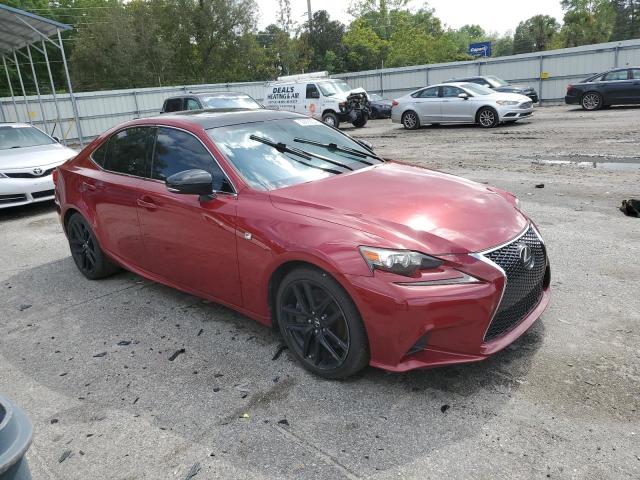 JTHCE1D26E5003848 - 2014 LEXUS IS 350 MAROON photo 4