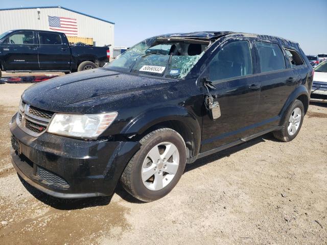 3C4PDCAB7FT587233 - 2015 DODGE JOURNEY SE BLACK photo 1