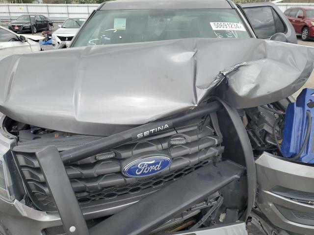 1FM5K8ARXKGB18395 - 2019 FORD EXPLORER POLICE INTERCEPTOR Boz foto 11