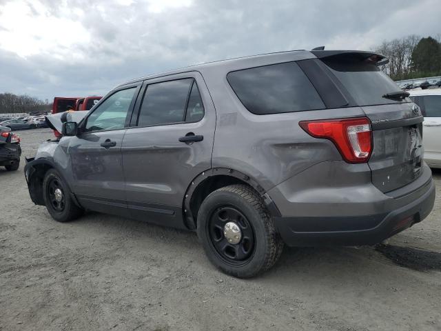 1FM5K8ARXKGB18395 - 2019 FORD EXPLORER POLICE INTERCEPTOR Boz foto 2