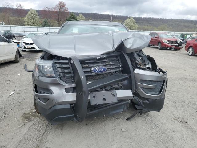 1FM5K8ARXKGB18395 - 2019 FORD EXPLORER POLICE INTERCEPTOR Boz foto 5