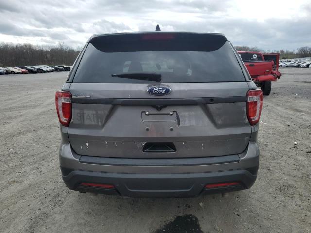 1FM5K8ARXKGB18395 - 2019 FORD EXPLORER POLICE INTERCEPTOR Boz foto 6