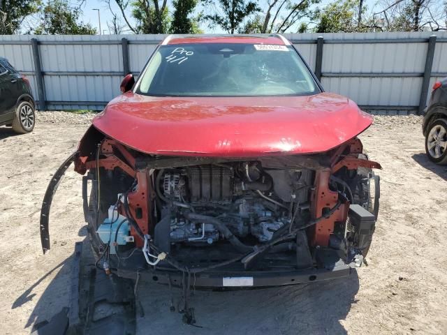 5N1AT3BA0MC718103 - 2021 NISSAN ROGUE SV RED photo 5