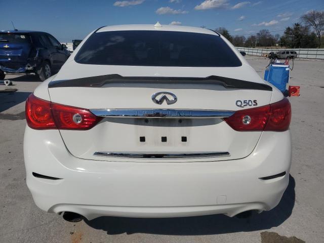JN1BV7AP9FM331923 - 2015 INFINITI Q50 BASE WHITE photo 6