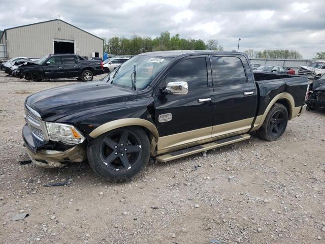 1C6RR7PTXDS524232 - 2013 RAM 1500 LONGHORN BLACK photo 1