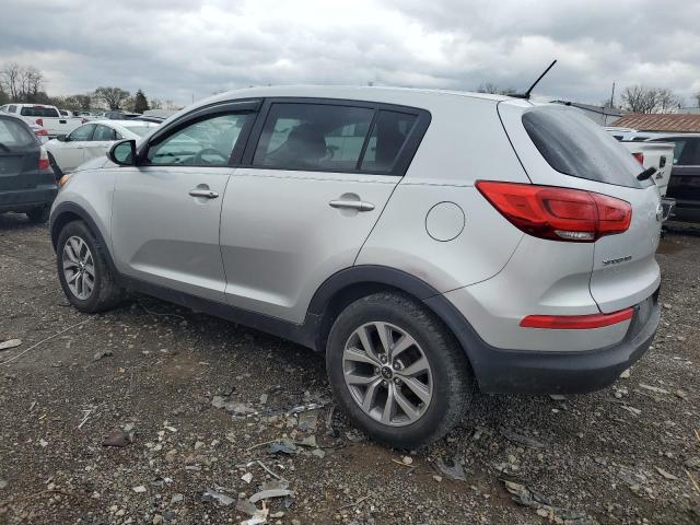 KNDPB3AC3E7556868 - 2014 KIA SPORTAGE BASE SILVER photo 2