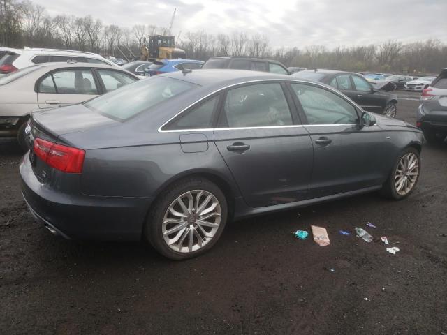 WAUHMAFC6EN045305 - 2014 AUDI A6 PRESTIGE ნაცრისფერი ფოტო 3