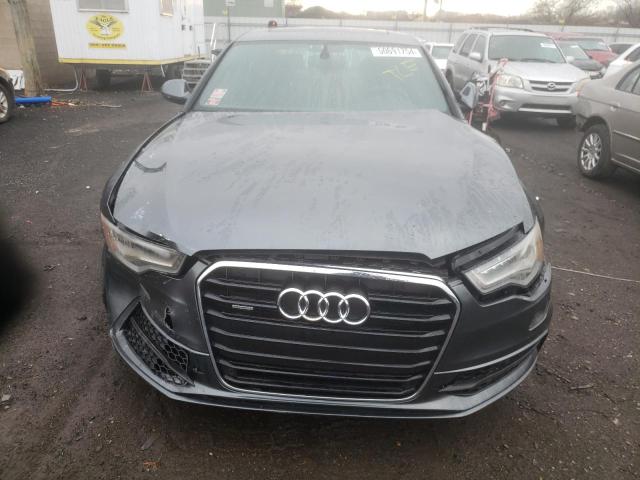 WAUHMAFC6EN045305 - 2014 AUDI A6 PRESTIGE GRAY photo 5