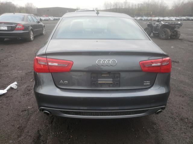WAUHMAFC6EN045305 - 2014 AUDI A6 PRESTIGE ნაცრისფერი ფოტო 6