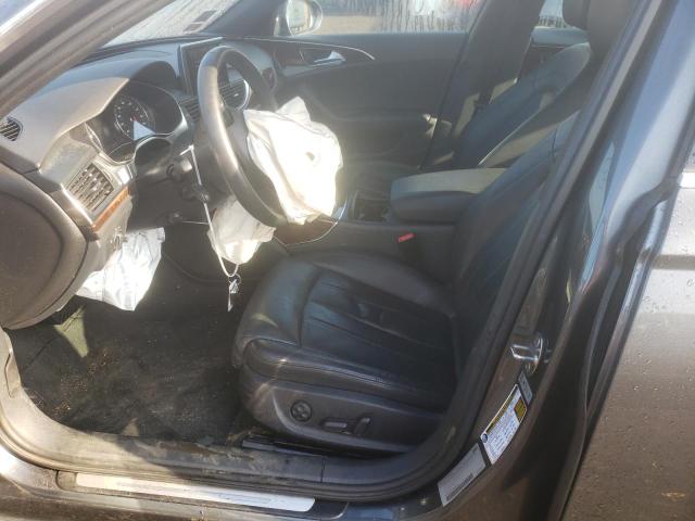 WAUHMAFC6EN045305 - 2014 AUDI A6 PRESTIGE ნაცრისფერი ფოტო 7