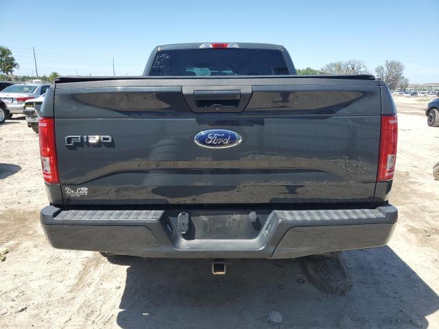 1FTEX1EP5GFA61090 - 2016 FORD F150 SUPER CAB GRAY photo 6