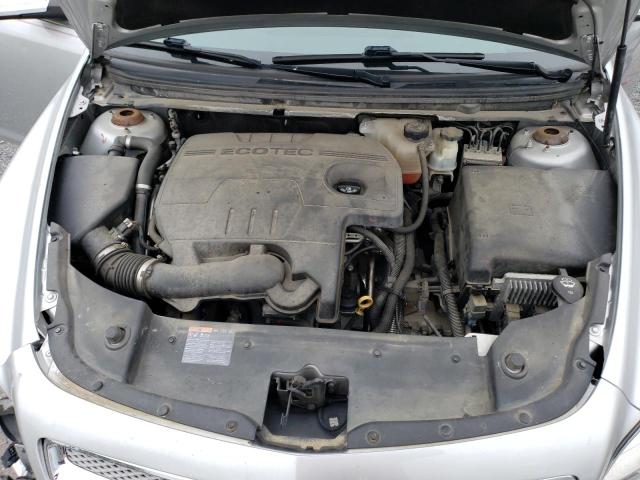 1G1ZE5E14BF201352 - 2011 CHEVROLET MALIBU LTZ ვერცხლისფერი ფოტო 11