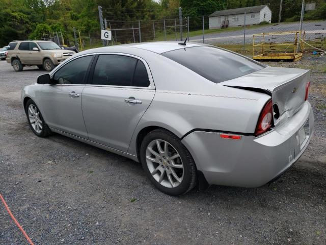 1G1ZE5E14BF201352 - 2011 CHEVROLET MALIBU LTZ ვერცხლისფერი ფოტო 2