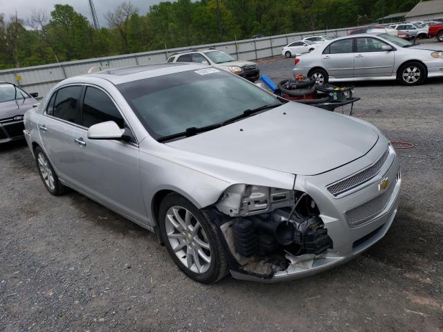 1G1ZE5E14BF201352 - 2011 CHEVROLET MALIBU LTZ ვერცხლისფერი ფოტო 4