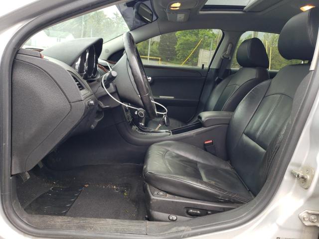 1G1ZE5E14BF201352 - 2011 CHEVROLET MALIBU LTZ ვერცხლისფერი ფოტო 7