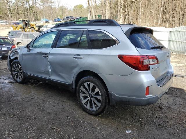 4S4BSENC7F3349968 - 2015 SUBARU OUTBACK 3.6R LIMITED BLUE photo 2