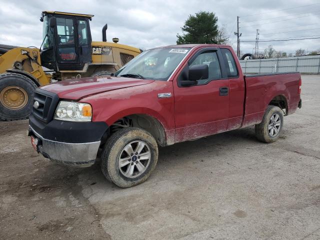 1FTRF12298KD36689 - 2008 FORD F150 BURGUNDY photo 1