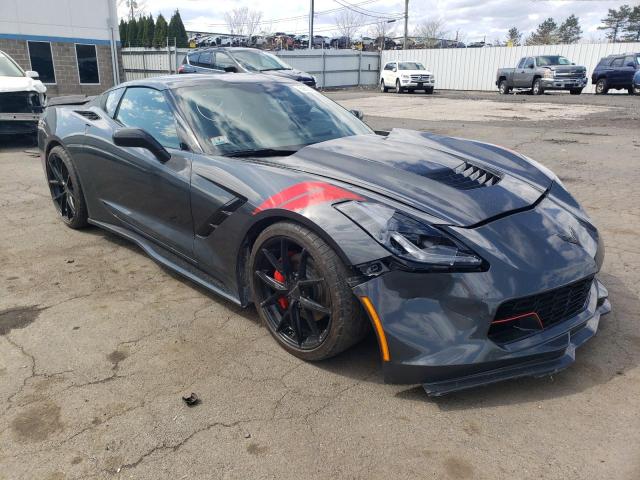 1G1YA2D7XJ5103720 - 2018 CHEVROLET CORVETTE STINGRAY 1LT GRAY photo 4