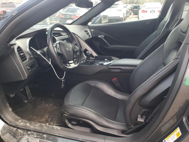 1G1YA2D7XJ5103720 - 2018 CHEVROLET CORVETTE STINGRAY 1LT GRAY photo 7