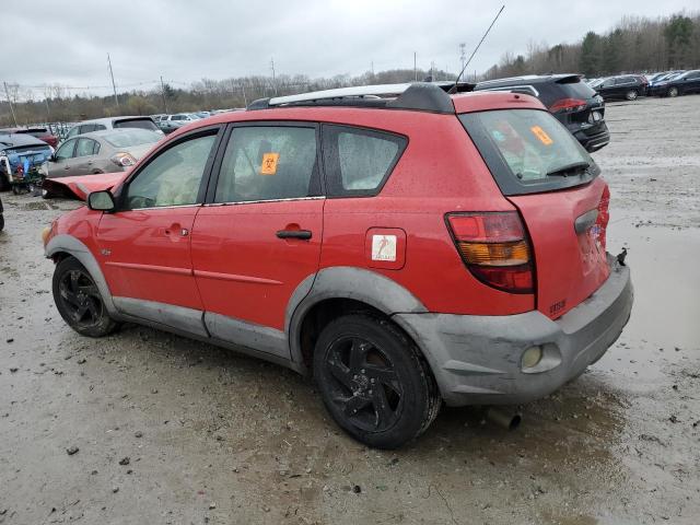 5Y2SL62843Z463135 - 2003 PONTIAC VIBE RED photo 2