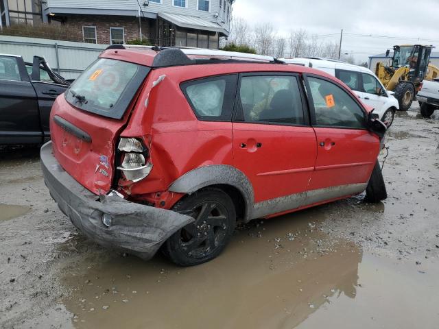 5Y2SL62843Z463135 - 2003 PONTIAC VIBE RED photo 3