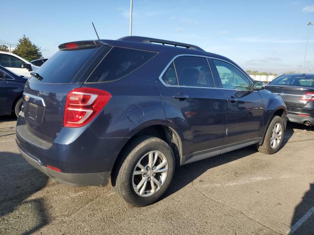 2GNALCEK2H1592841 - 2017 CHEVROLET EQUINOX LT BLUE photo 3