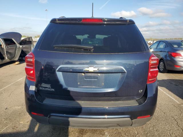 2GNALCEK2H1592841 - 2017 CHEVROLET EQUINOX LT BLUE photo 6