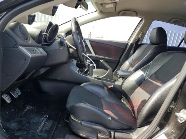 JM1BL1L38C1693894 - 2012 MAZDA SPEED 3 BLACK photo 7