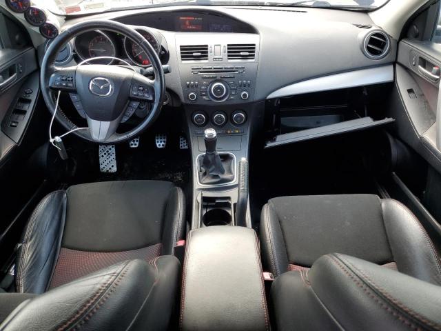 JM1BL1L38C1693894 - 2012 MAZDA SPEED 3 BLACK photo 8