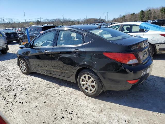 KMHCT4AE7CU111711 - 2012 HYUNDAI ACCENT GLS BLACK photo 2