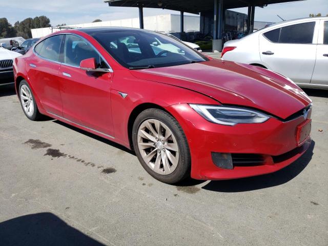 5YJSA1E15HF198732 - 2017 TESLA MODEL S RED photo 4