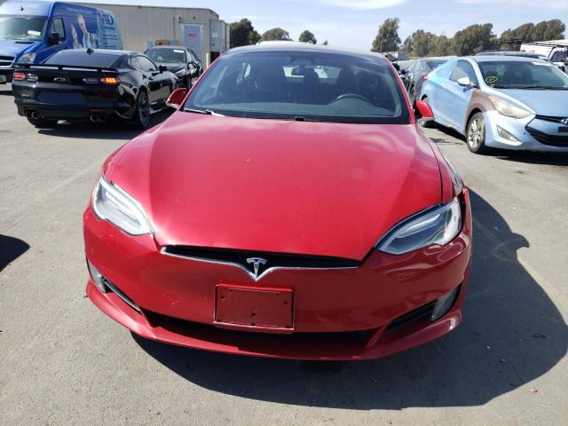 5YJSA1E15HF198732 - 2017 TESLA MODEL S RED photo 5
