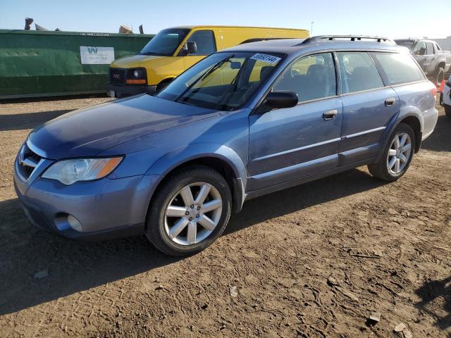 4S4BP61CX87304452 - 2008 SUBARU OUTBACK 2.5I BLUE photo 1