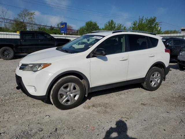 JTMBFREV3FD132090 - 2015 TOYOTA RAV4 LE WHITE photo 1