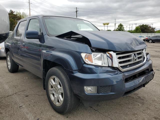 5FPYK1F48CB457181 - 2012 HONDA RIDGELINE RTS BLUE photo 4