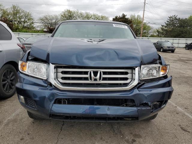 5FPYK1F48CB457181 - 2012 HONDA RIDGELINE RTS BLUE photo 5