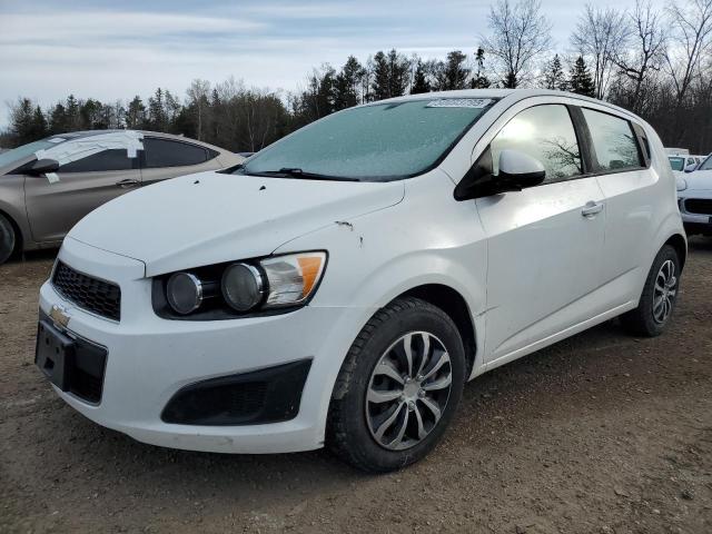 1G1JA6SH3F4182469 - 2015 CHEVROLET SONIC LS WHITE photo 1