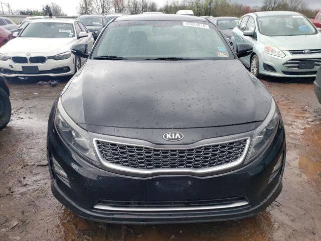 KNAGN4AD3E5073637 - 2014 KIA OPTIMA HYBRID BLACK photo 5