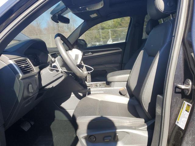 1V2KE2CA5PC227394 - 2023 VOLKSWAGEN ATLAS CROS SE BLACK photo 7