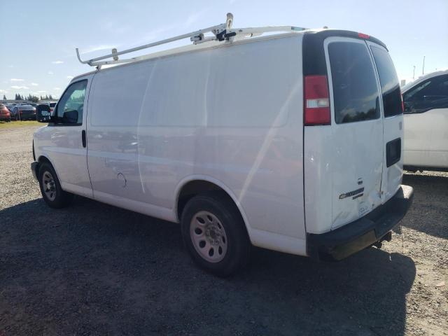 1GCSHAF47D1145473 - 2013 CHEVROLET EXPRESS G1 WHITE photo 2