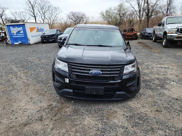 1FM5K8AR1JGA05174 - 2018 FORD EXPLORER POLICE INTERCEPTOR SILVER photo 5