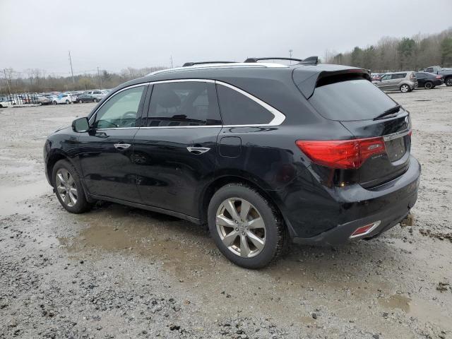 5FRYD4H87EB026255 - 2014 ACURA MDX ADVANCE BLACK photo 2