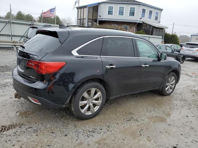 5FRYD4H87EB026255 - 2014 ACURA MDX ADVANCE BLACK photo 3