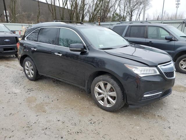 5FRYD4H87EB026255 - 2014 ACURA MDX ADVANCE BLACK photo 4