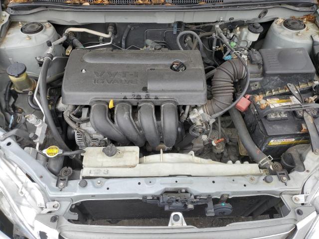 1NXBR32E64Z240348 - 2004 TOYOTA COROLLA CE SILVER photo 11