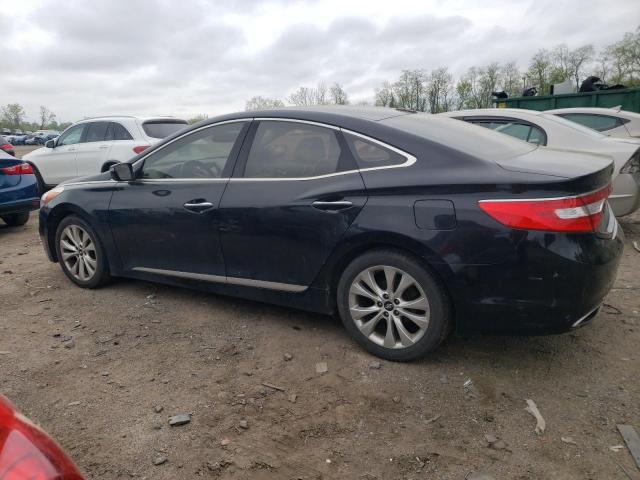 KMHFH4JG8EA369319 - 2014 HYUNDAI AZERA GLS BLACK photo 2