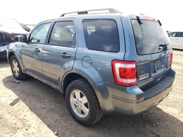 1FMCU9DG2BKC50520 - 2011 FORD ESCAPE XLT TEAL photo 2