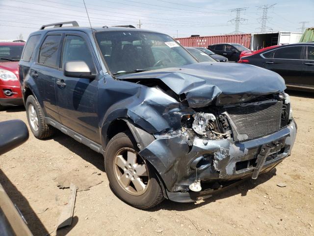 1FMCU9DG2BKC50520 - 2011 FORD ESCAPE XLT TEAL photo 4