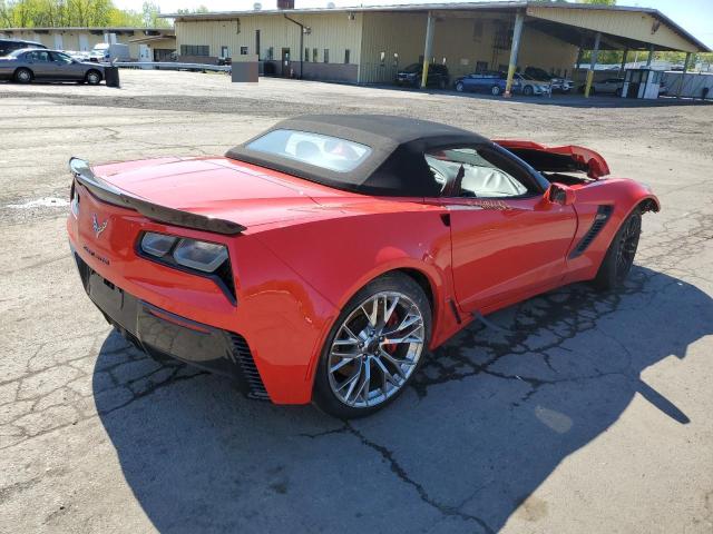 1G1YT3D68G5606677 - 2016 CHEVROLET CORVETTE Z06 3LZ RED photo 3