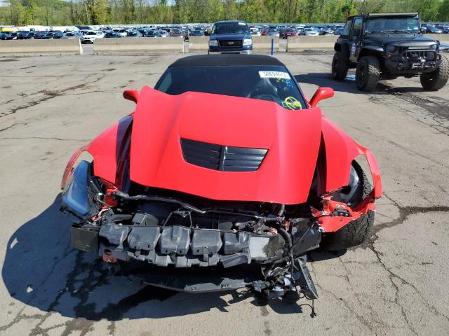 1G1YT3D68G5606677 - 2016 CHEVROLET CORVETTE Z06 3LZ RED photo 5